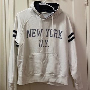 Brandy Melville White Hoodie